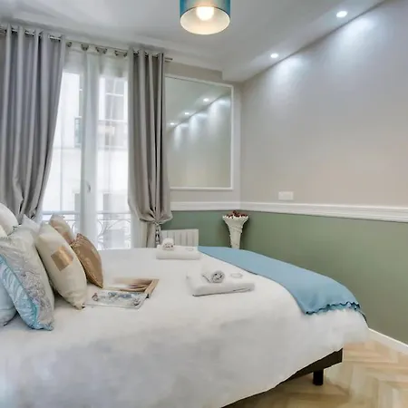 Elégant 120m2 3ch Quartier Romantique Centre Parigi