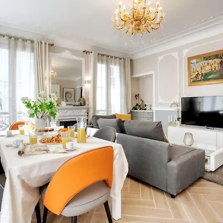 Appartamento Elégant 120m2 3ch Quartier Romantique Centre Parigi